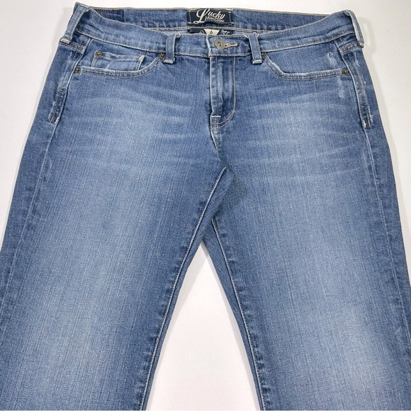 Lucky Brand Summer Sweet N Low Crop Jeans Size 6/28 Women's - Picture 3 of 13